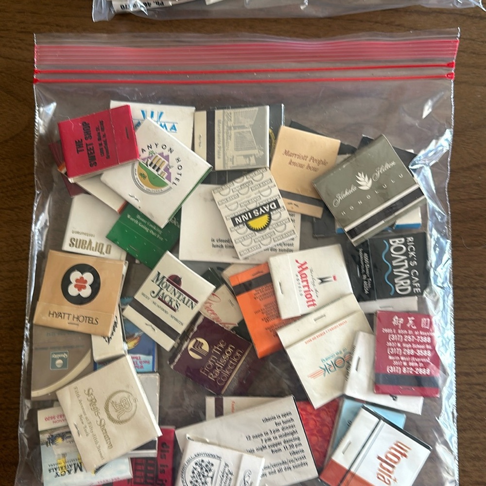 40+ vintage matchbooks no duplicates